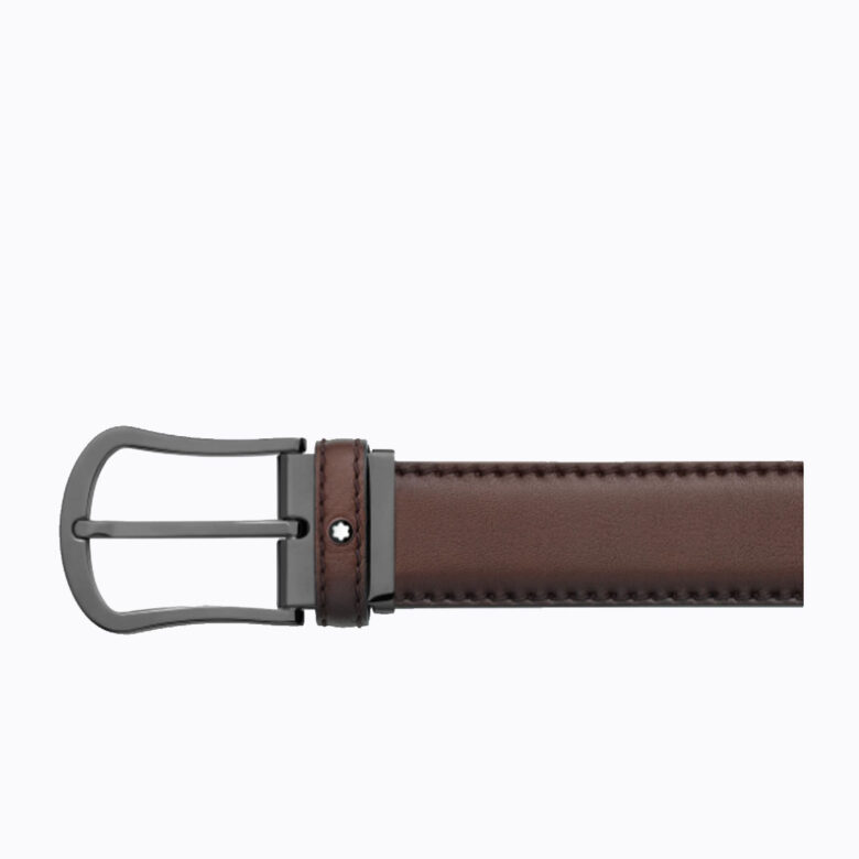 Cinturón de Piel Marrón 35 mm 126038