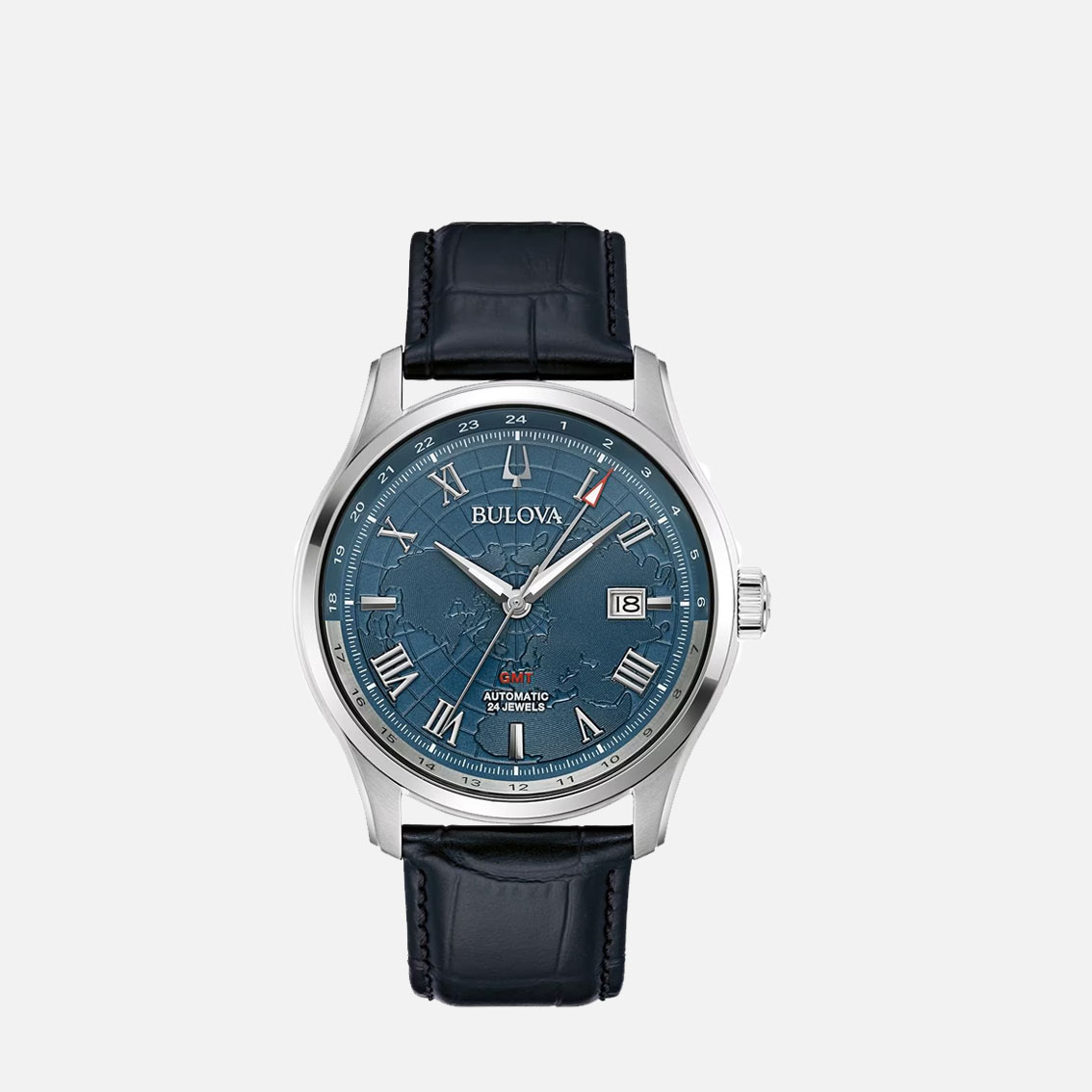 Reloj Bulova Wilton Gmt para hombre 96B385