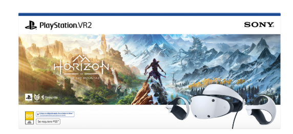 PlayStation, Bundle VR2 para PS5 + Horizon Call of the Mountain